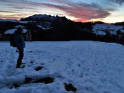 88 Ammirando gli spettacolari colori del tramonto verso il Resegone